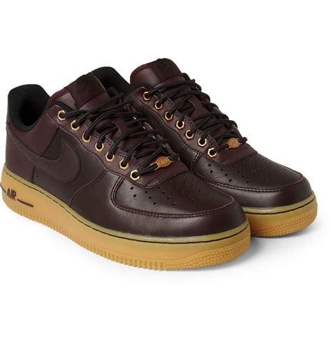 air force 1s leather shoes